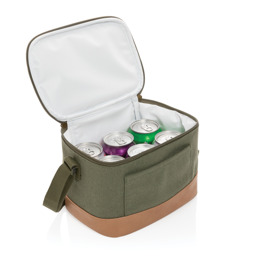 Impact AWARE™ 16 oz. rcanvas six can cooler bag