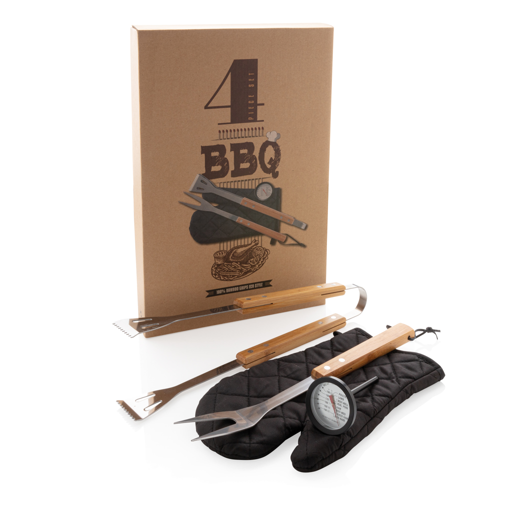 Barbecue publicitaires - Set de 4 pièces pour barbecue - 7