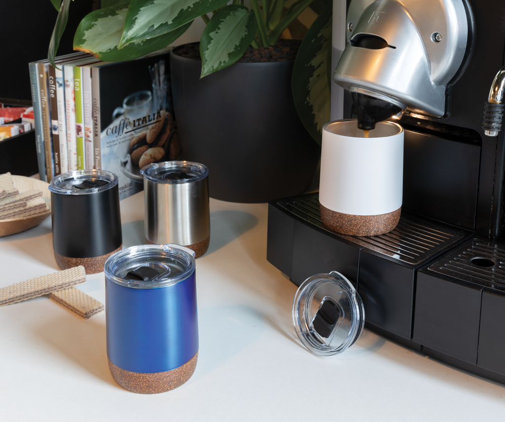 Advertising Coffee mugs & mugs - Tasse isotherme avec finition liège - 8