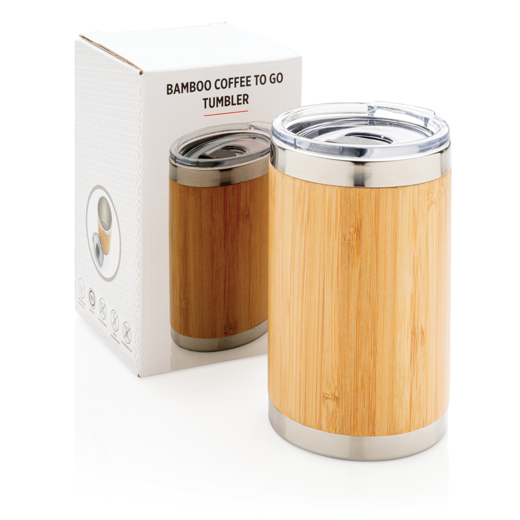 Mugs publicitaires - Tasse coffee to go en bambou - 8