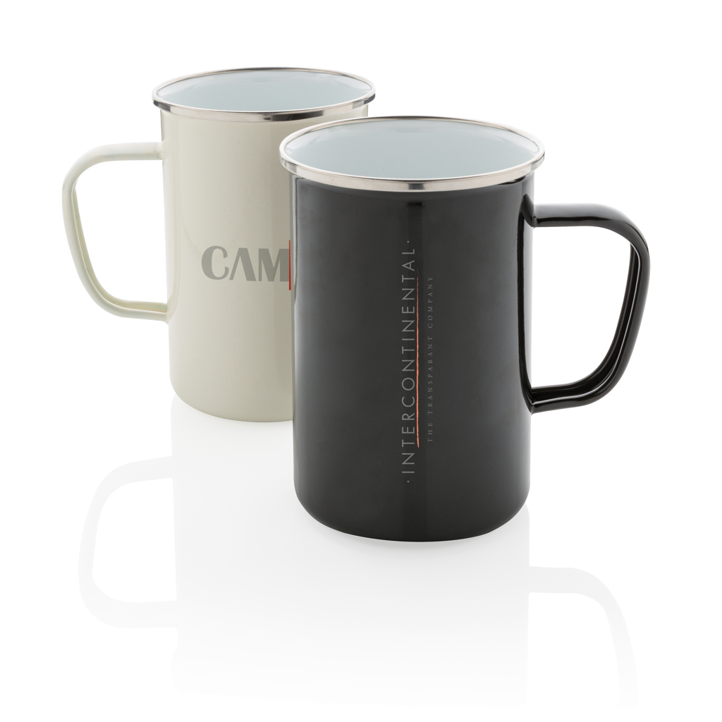 Advertising Coffee mugs & mugs - Tasse en émail XL - 4