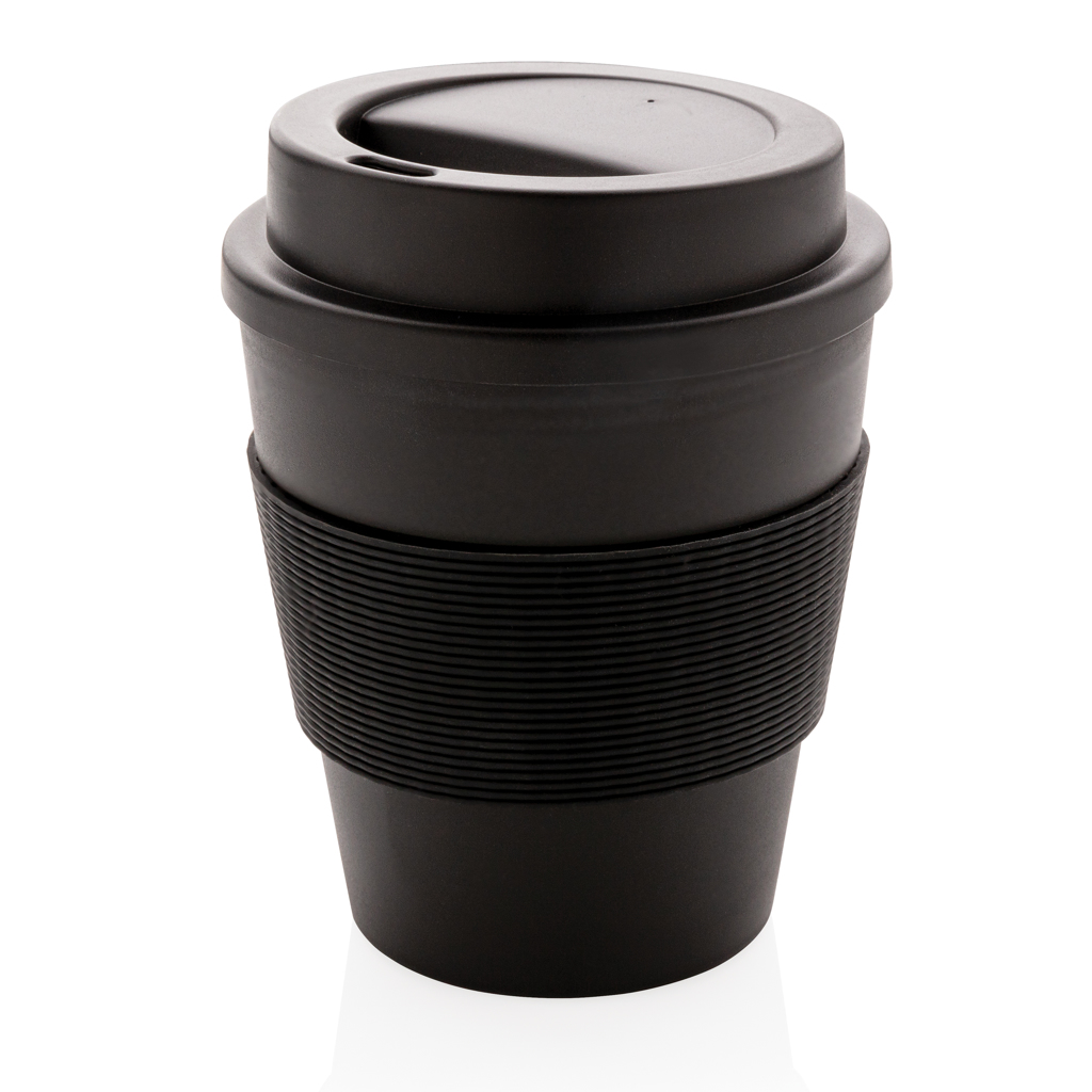 Advertising Coffee mugs & mugs - Mug en PP recyclable avec couvercle à vis 350ml - 0