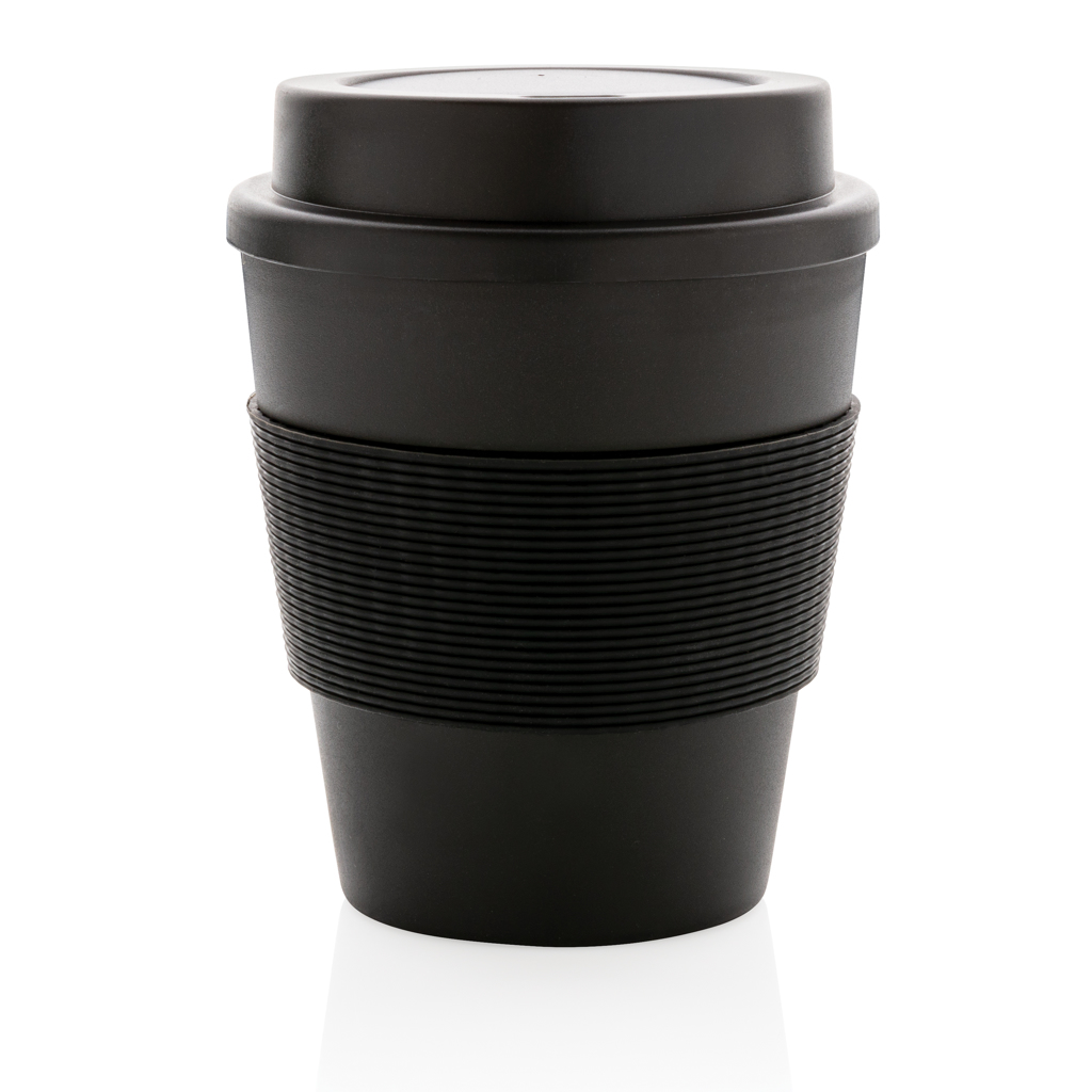 Mugs publicitaires - Mug en PP recyclable avec couvercle à vis 350ml - 1