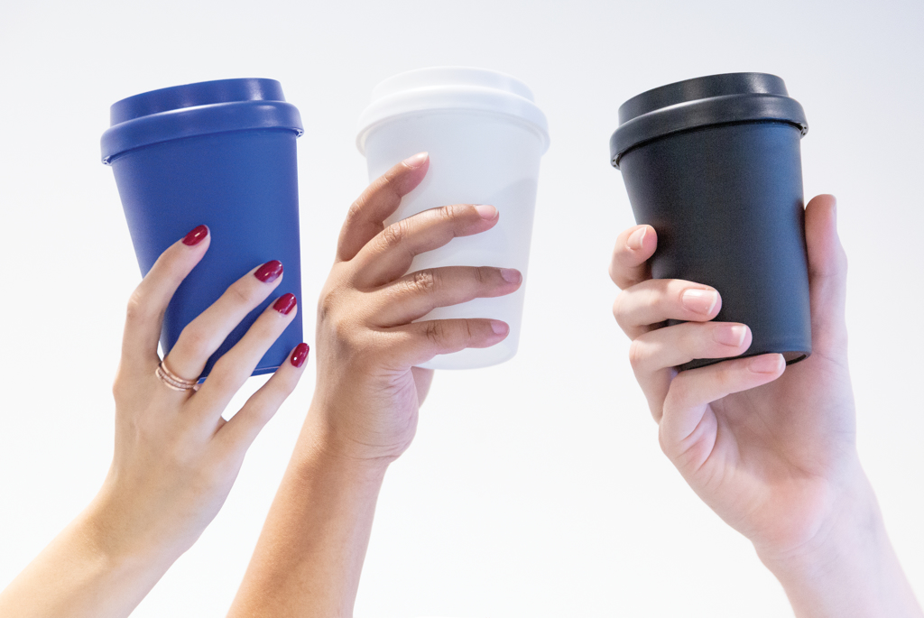 Mugs publicitaires - Mug en PP recyclable à double paroi 300ml - 6