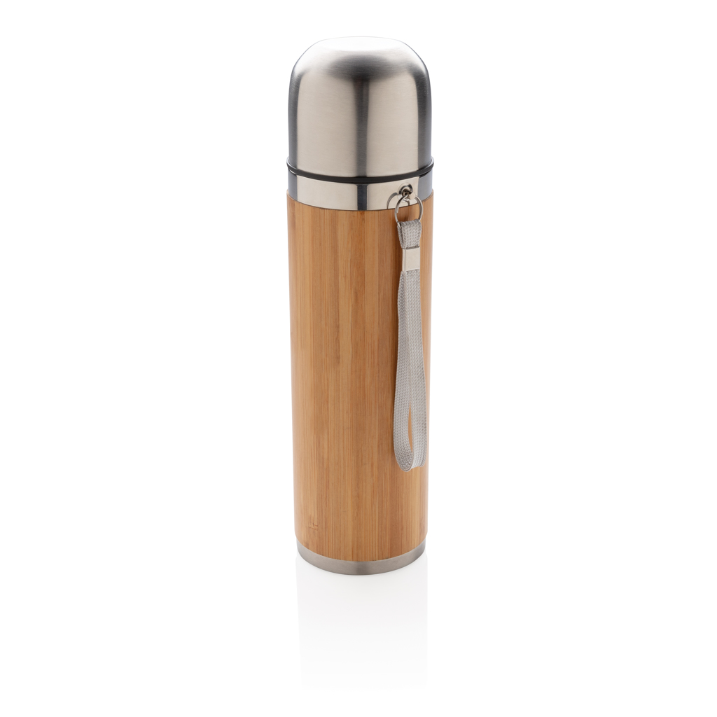 Bouteilles thermos - Bouteille isotherme en bambou
