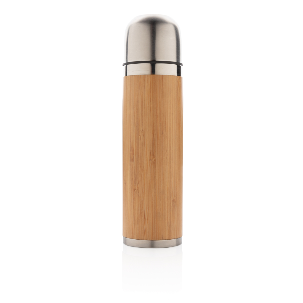 Advertising Thermos bottles - Bouteille isotherme en bambou - 1