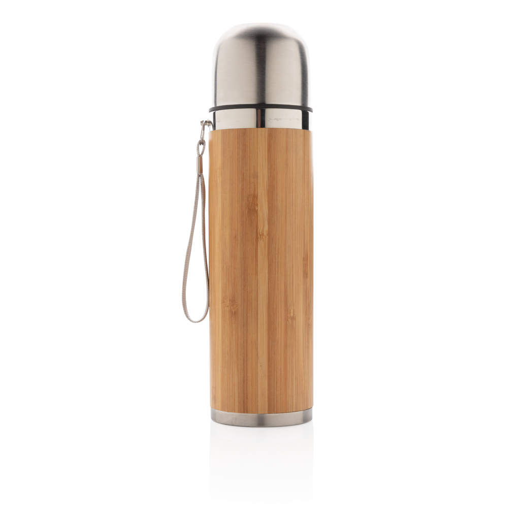 Advertising Thermos bottles - Bouteille isotherme en bambou - 2