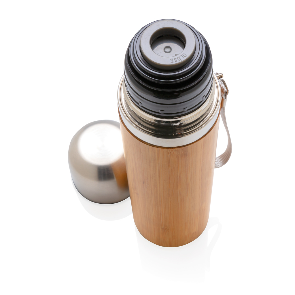 Advertising Thermos bottles - Bouteille isotherme en bambou - 5