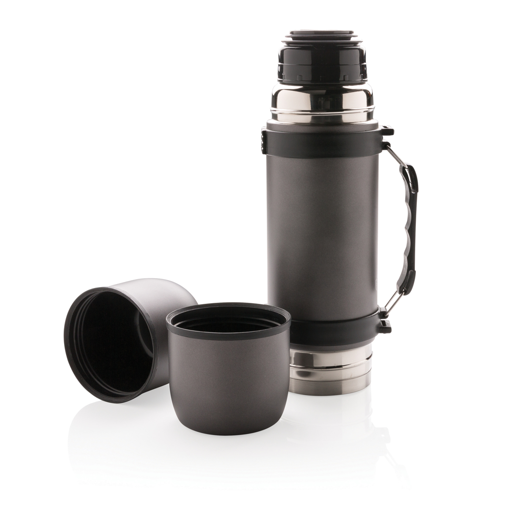 Advertising Thermos bottles - Bouteille isotherme avec 2 tasses