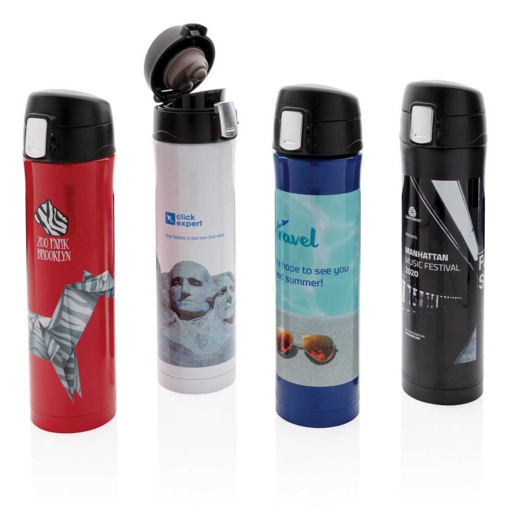 Advertising Thermos bottles - Bouteille isotherme fermeture facile - 8