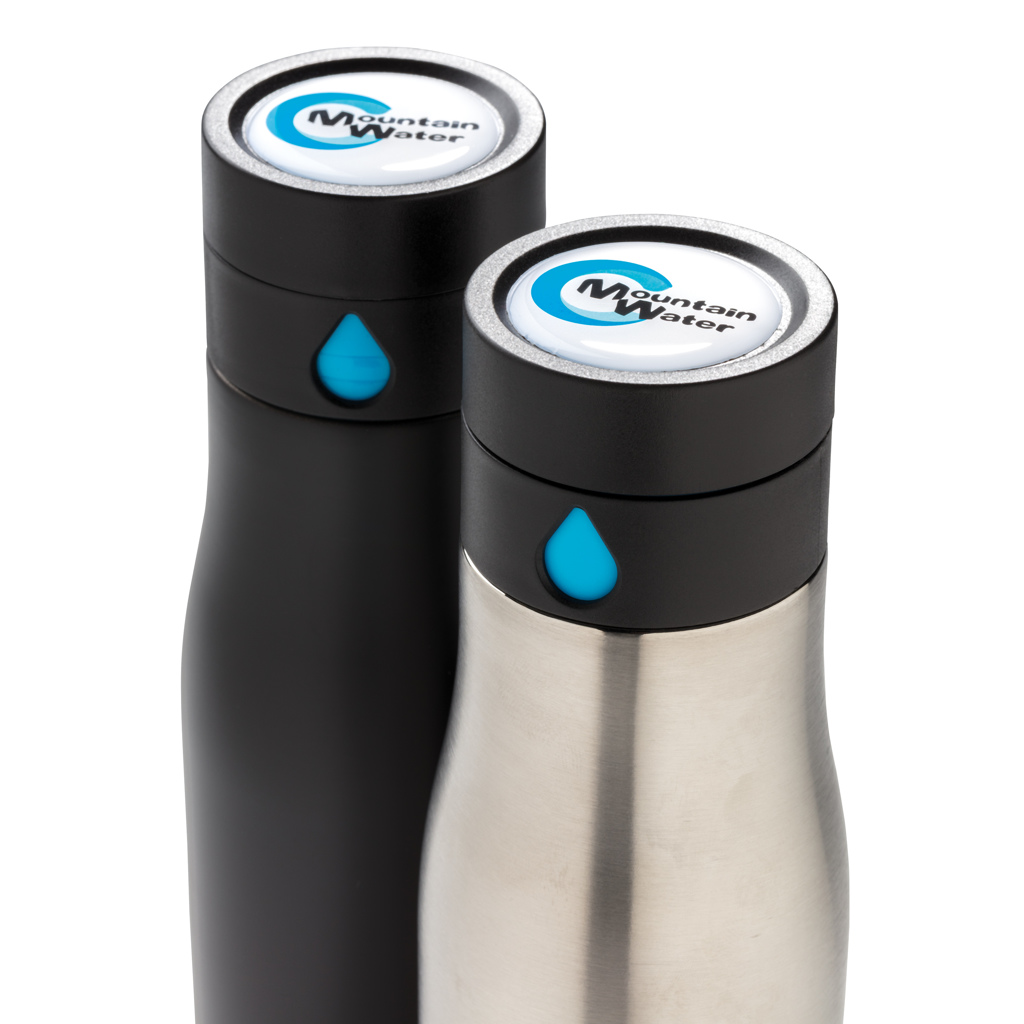 Advertising Bottles of water - Aqua Hydration Tracker Bottle - 6