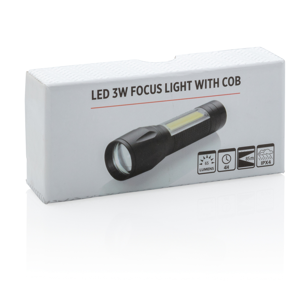 Advertising Torches - Lampe torche LED 3W COB - 7