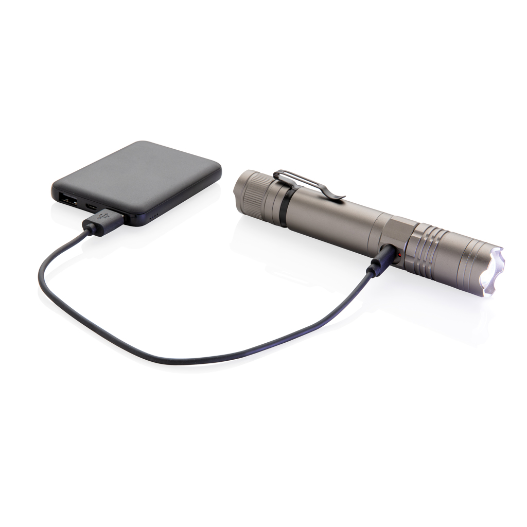 Advertising Torches - Lampe torche 3W rechargeable - 2