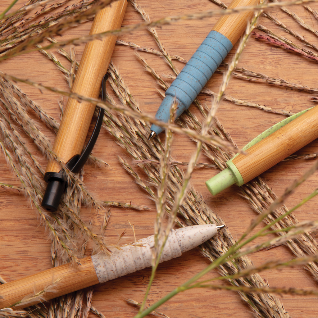 Advertising Eco pens - Stylo en bambou et fibre de paille - 5