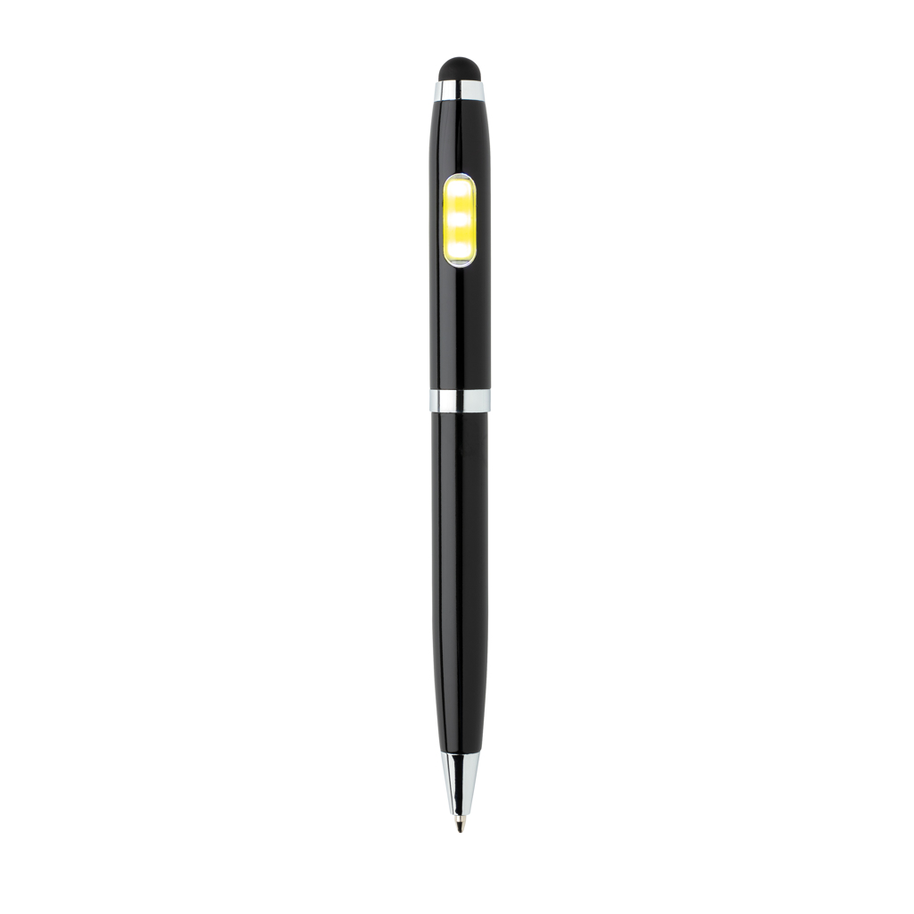 Stylo Pour Peinture Diamant Avec Lumière LED - 5 Têtes Interchangeables - Couleur Rose Or - Pour DIY Et Loisirs Créatifs