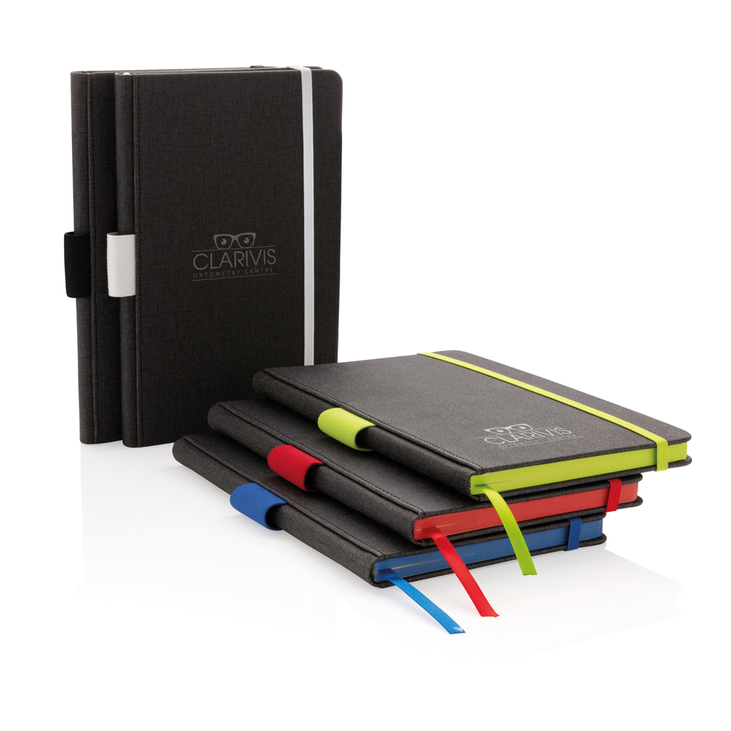 Advertising Basic notebooks - Carnet de notes A5 avec porte-stylo - 8