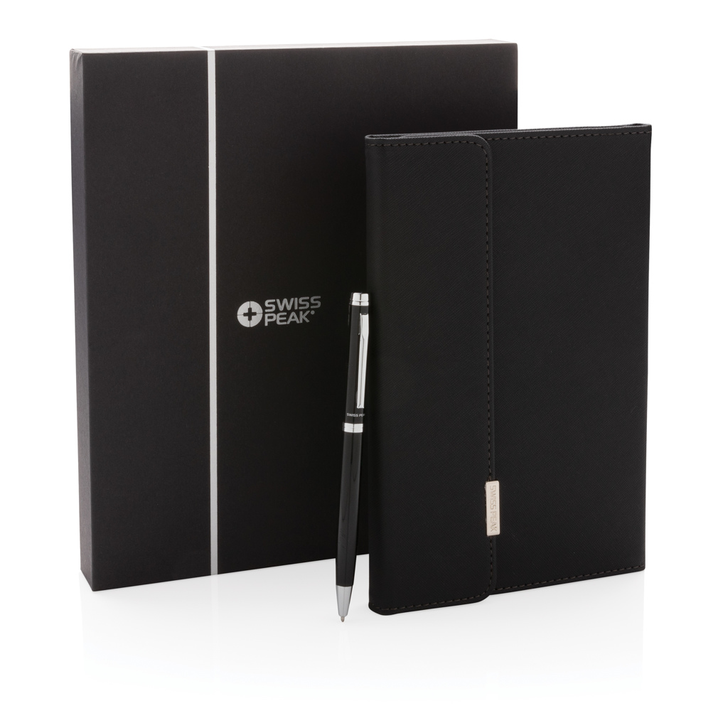 Advertising Executive Notebooks - Set carnet de notes A5 et stylo Swiss Peak - 8