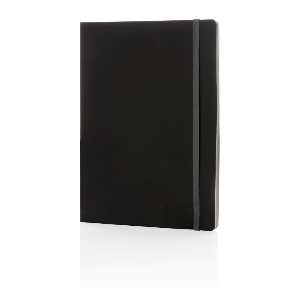 Advertising Basic notebooks - Carnet de notes A5 avec couverture souple et bord coloré - 0