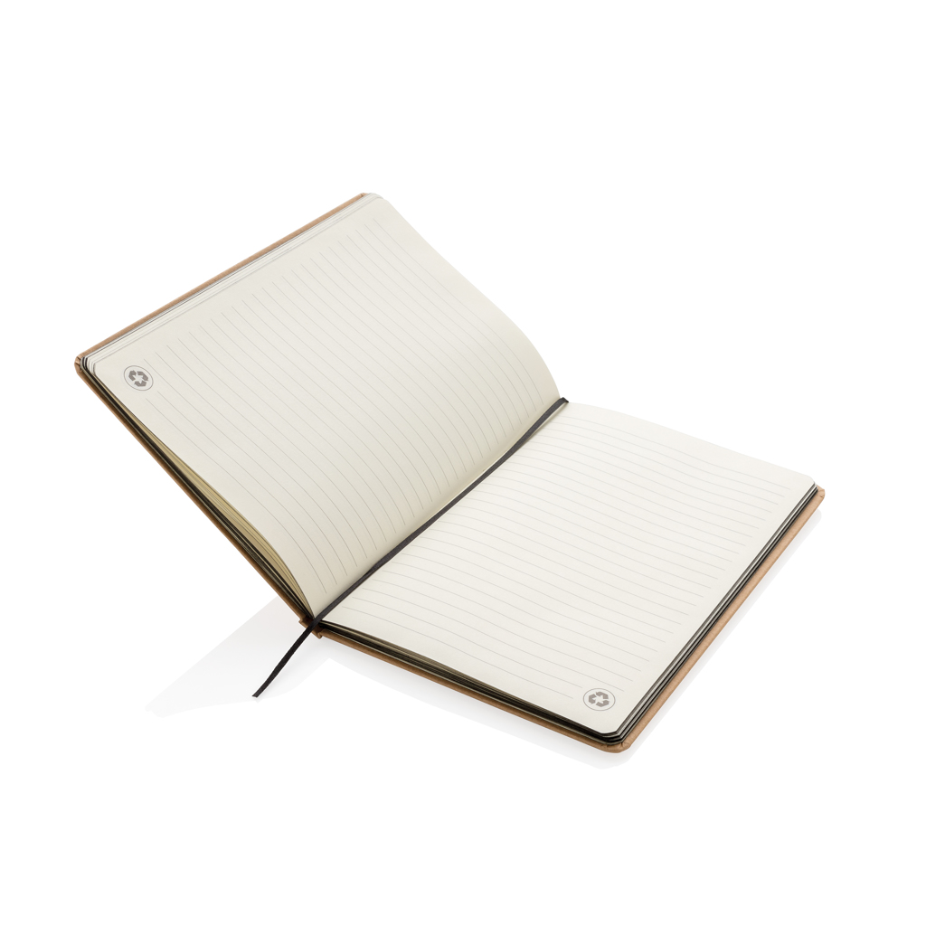 Advertising Basic notebooks - Carnet kraft écologique A5 - 2