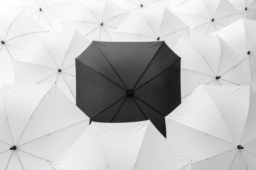 Parapluies publicitaires - Parapluie carré 27 - 5