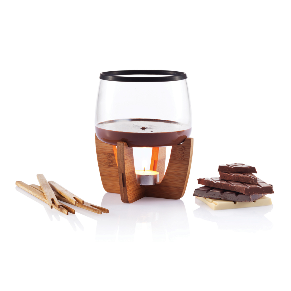 Accessoires cuisine publicitaires - Set à fondue au chocolat Cocoa