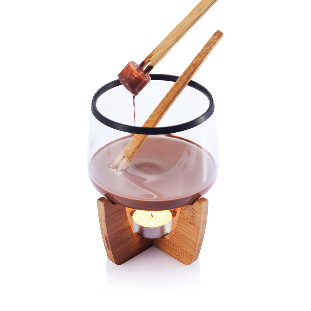 Accessoires cuisine publicitaires - Set à fondue au chocolat Cocoa - 2