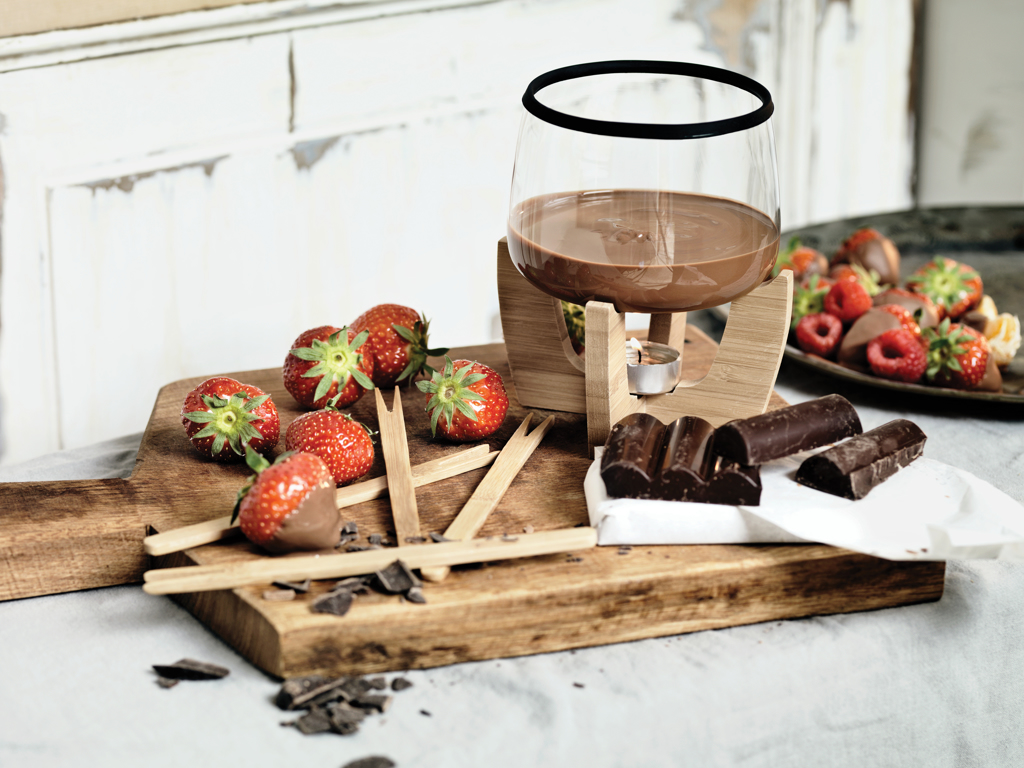 Accessoires cuisine publicitaires - Set à fondue au chocolat Cocoa - 7