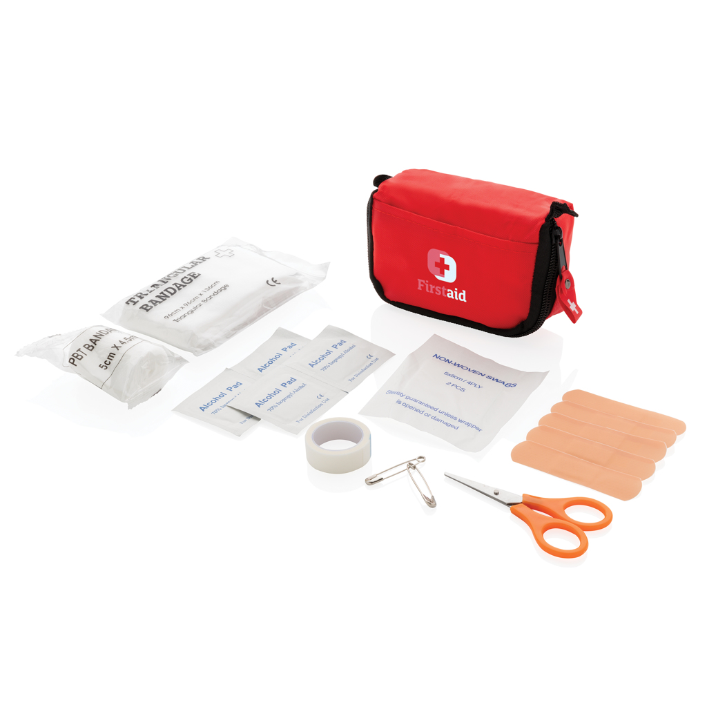 Advertising First Aid & Safety - Set de premiers secours dans une pochette - 2