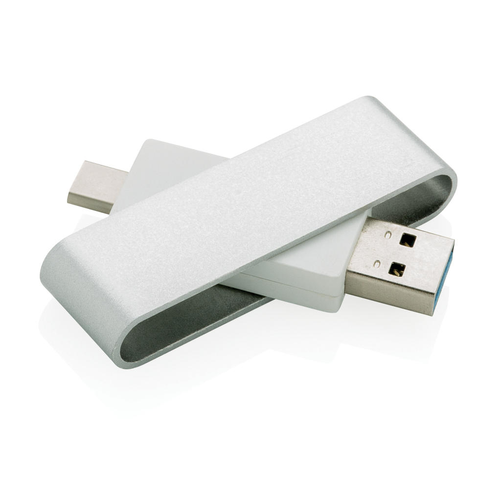 Clés USB publicitaires - Clé USB avec type C Pivot - 1