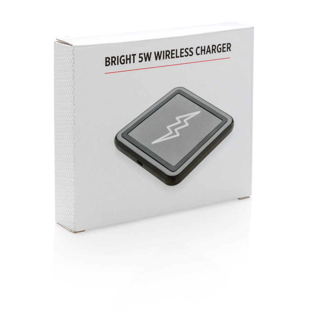 Advertising Wireless chargers - Chargeur à induction 5W lumineux - 3