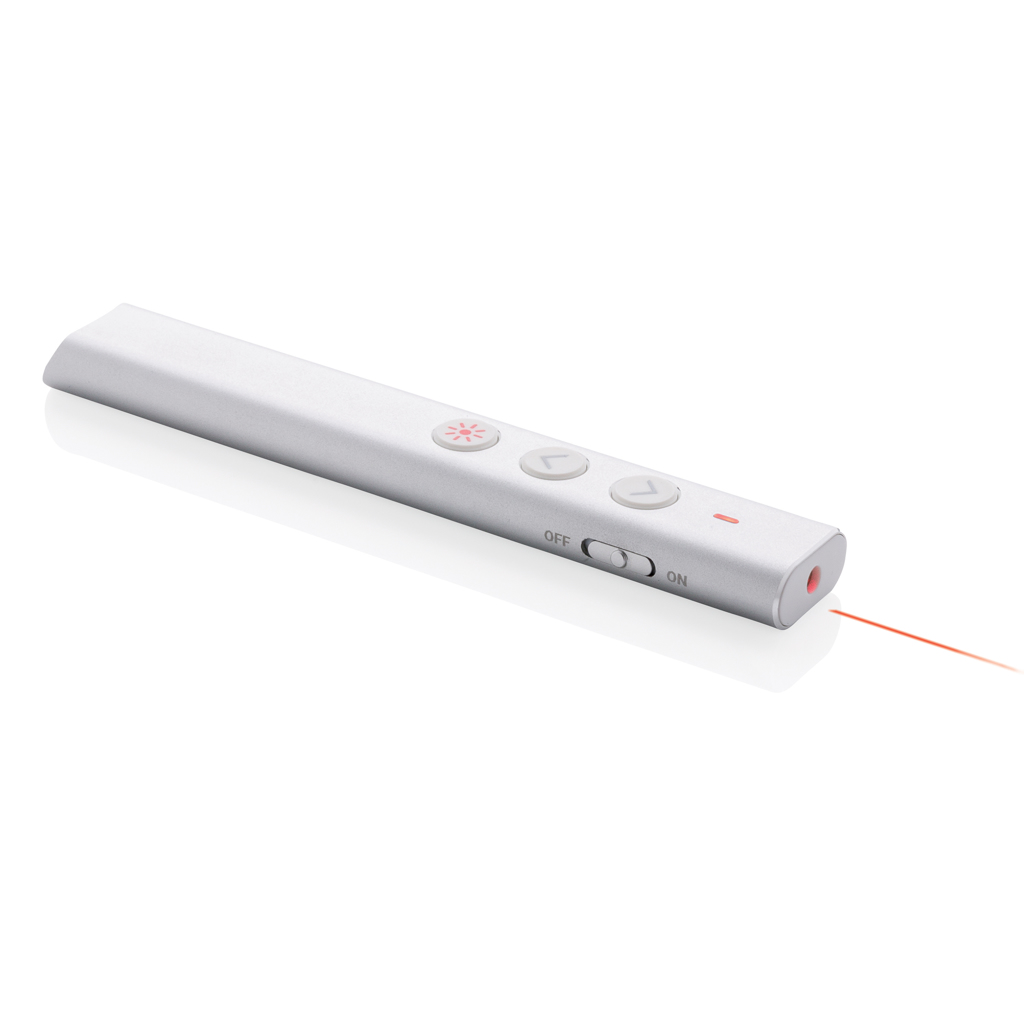 Pointeurs & présentateurs laser publicitaires - Télécommande de présentation rechargeable USB - 0