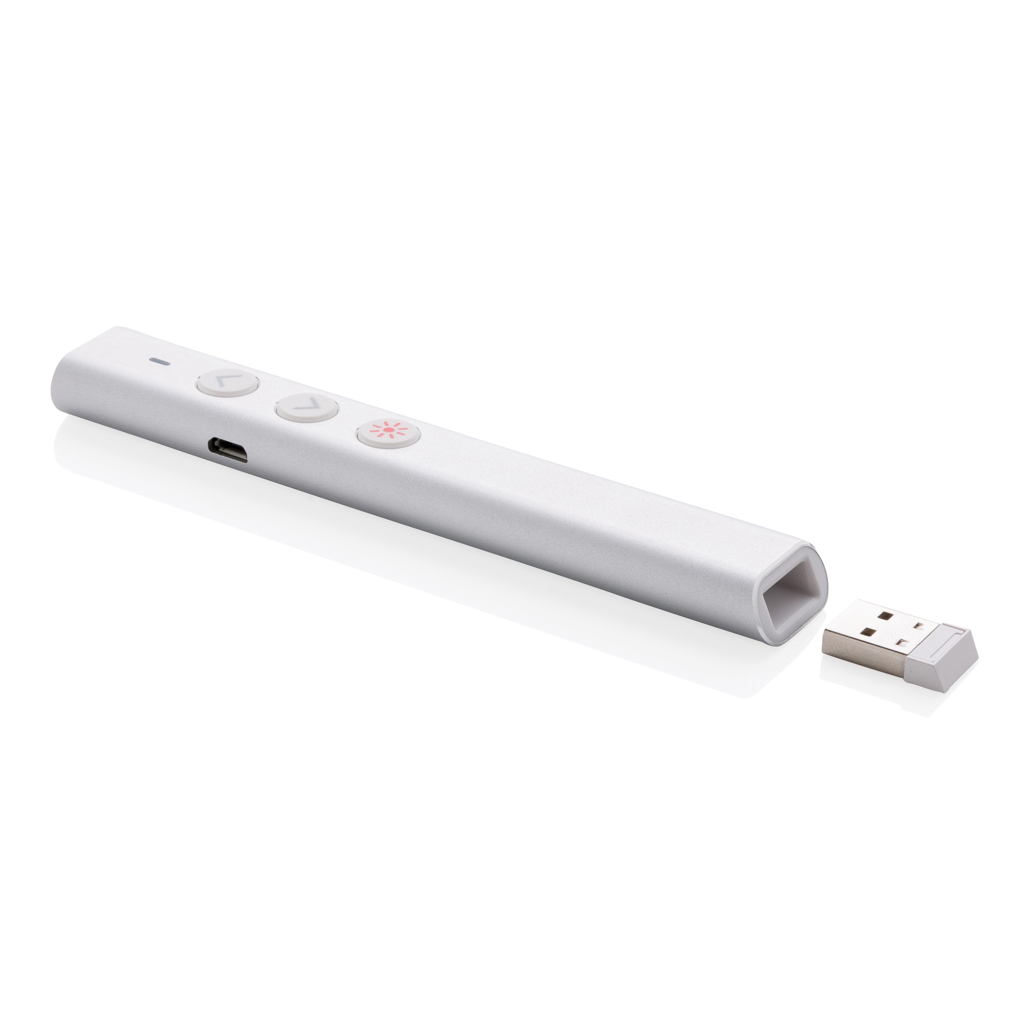Pointeurs & présentateurs laser publicitaires - Télécommande de présentation rechargeable USB - 1