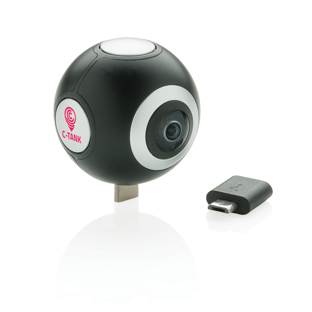 Caméras d'action publicitaires - Camera 360 à double lentilles - 6