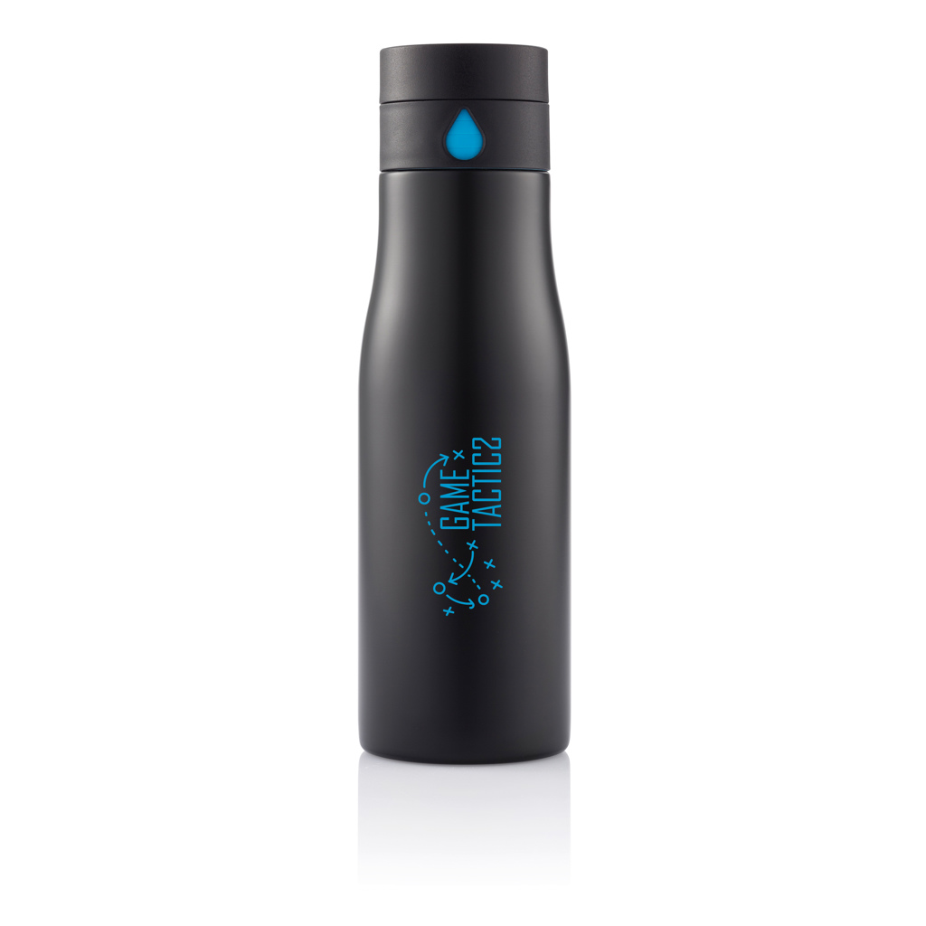 Advertising Bottles of water - Aqua Hydration Tracker Bottle - 4