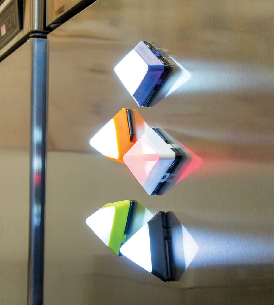 Éclairage publicitaires - Mini lampe triangulaire - 7
