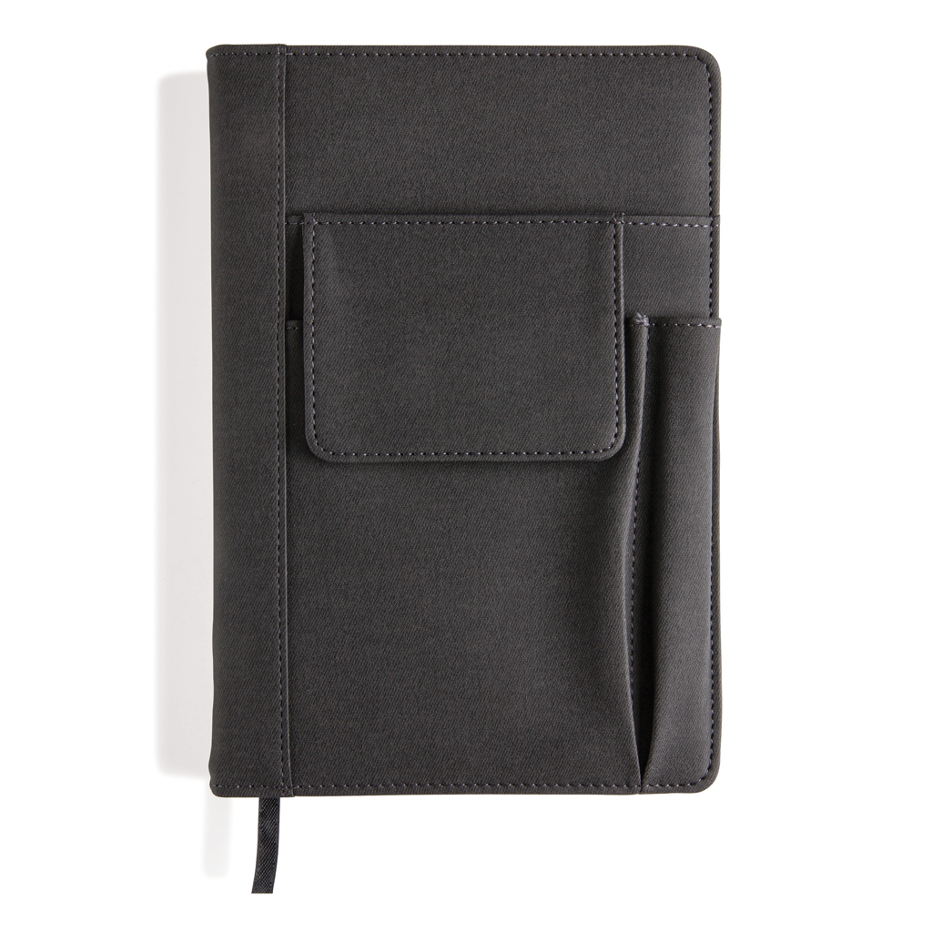 Advertising Executive Notebooks - Carnet de notes avec pochette pour téléphone - 5