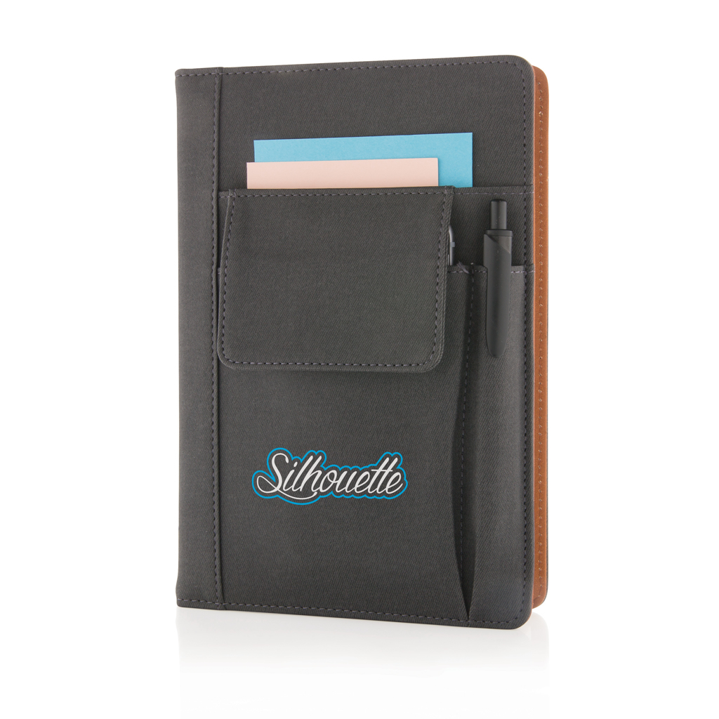 Advertising Executive Notebooks - Carnet de notes avec pochette pour téléphone - 7