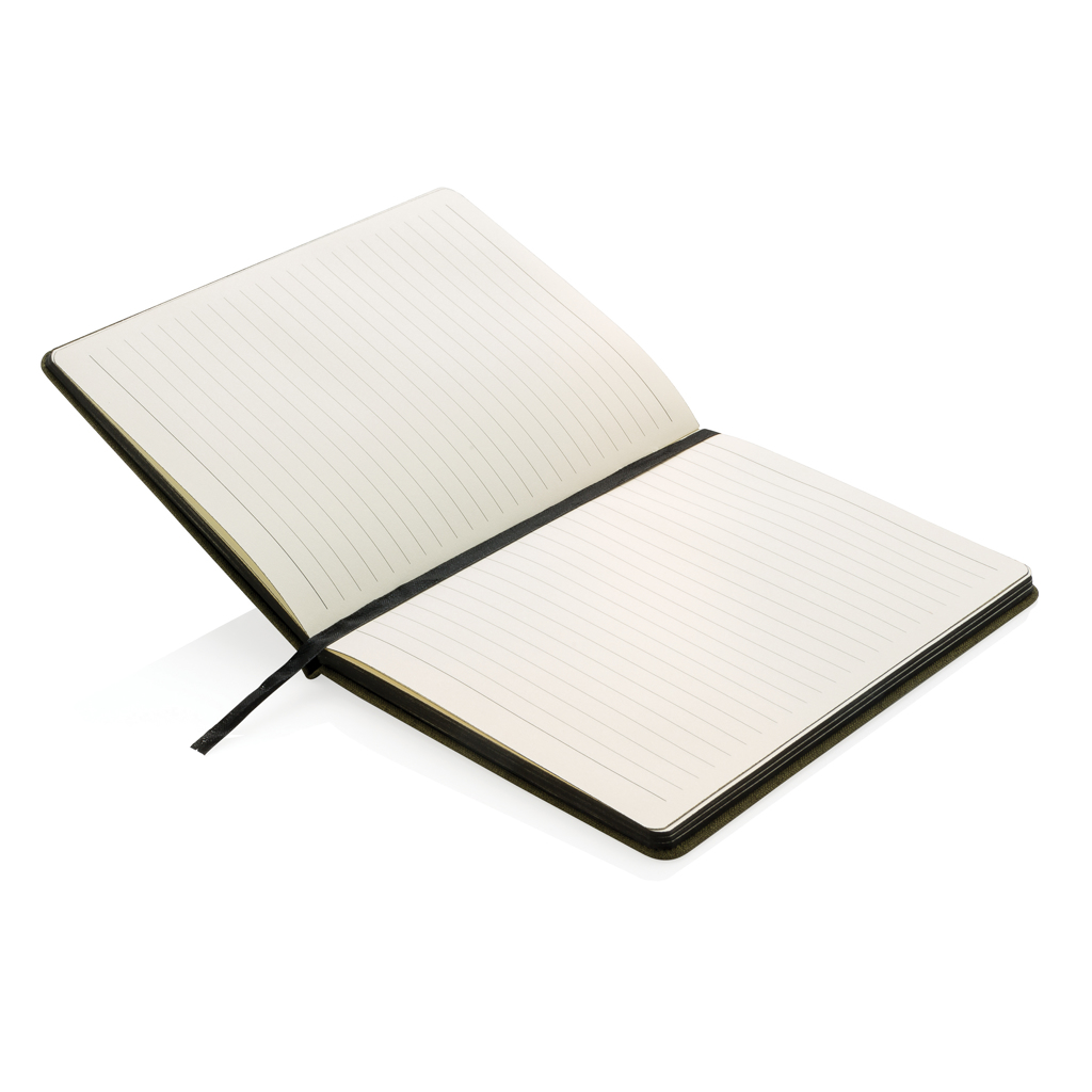 Advertising Executive Notebooks - Carnet de notes B6 avec bord noir et finition tissu - 2