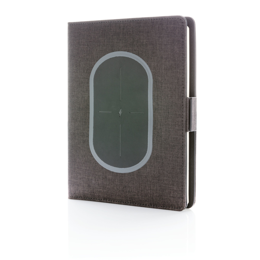 Advertising Executive Notebooks - Housse à carnet A5 avec chargeur à induction Air - 0