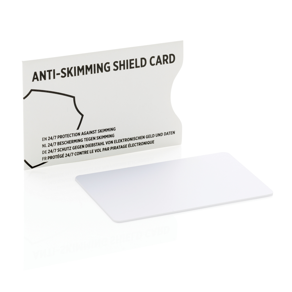 Advertising RFID and anti theft protection - Bouclier anti RFID