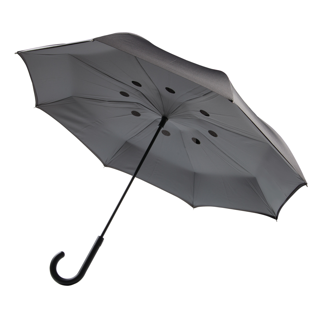 Parapluies publicitaires - Parapluie réversible 23”