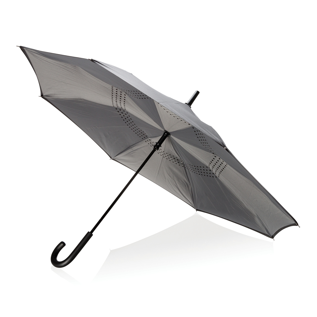 Parapluies publicitaires - Parapluie manuel réversible de 23”